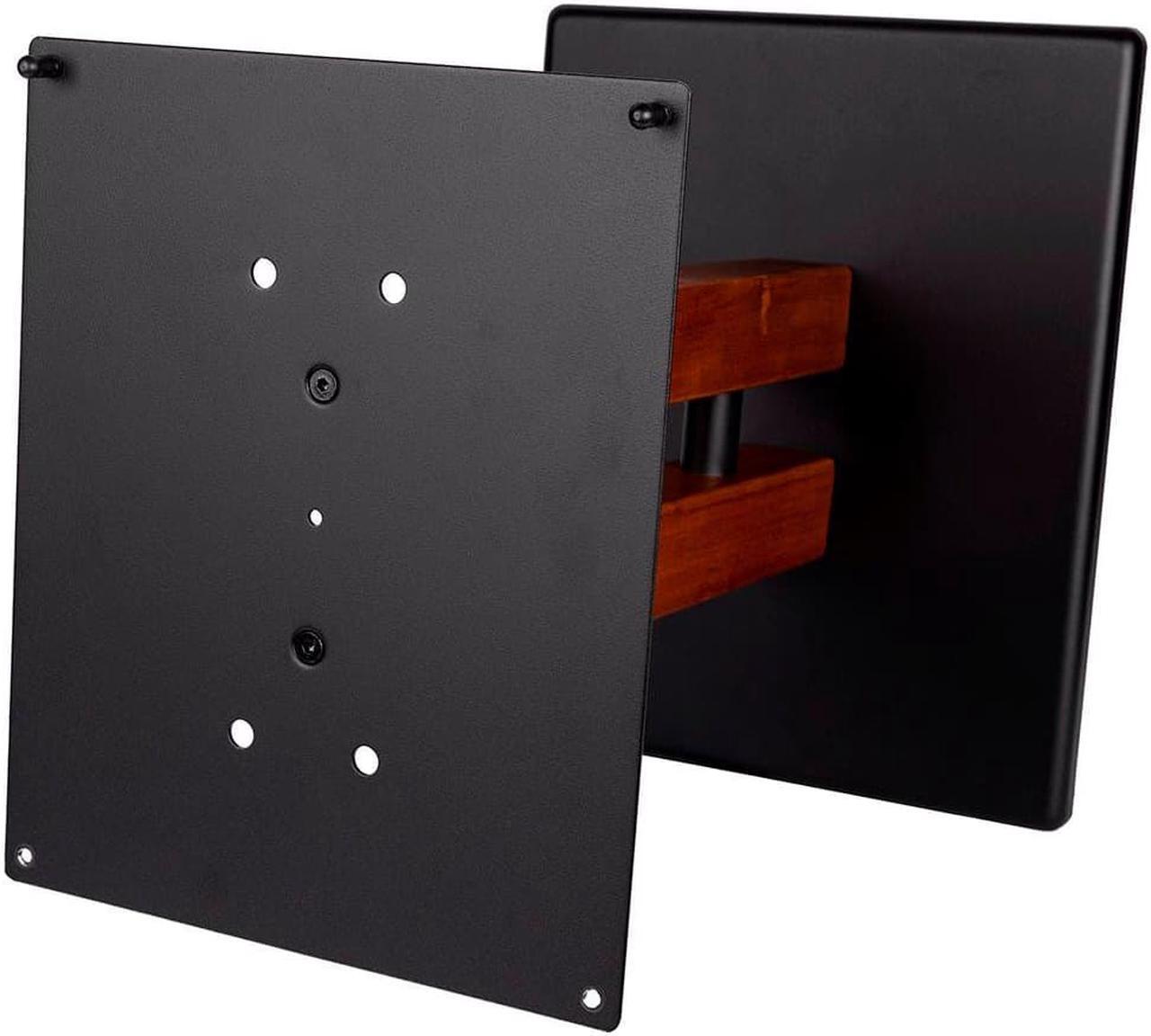 Alt view image 4 of 6 - Monoprice Monolith 28in Cherry Wood Speaker Stand with Adjustable Top Plate, Cherry (Each)  Harmon Kardon, Bose, Sony, Polk, KEF, JBL, Klipsch, For Home Theater Speakers In Your Entertainment System
