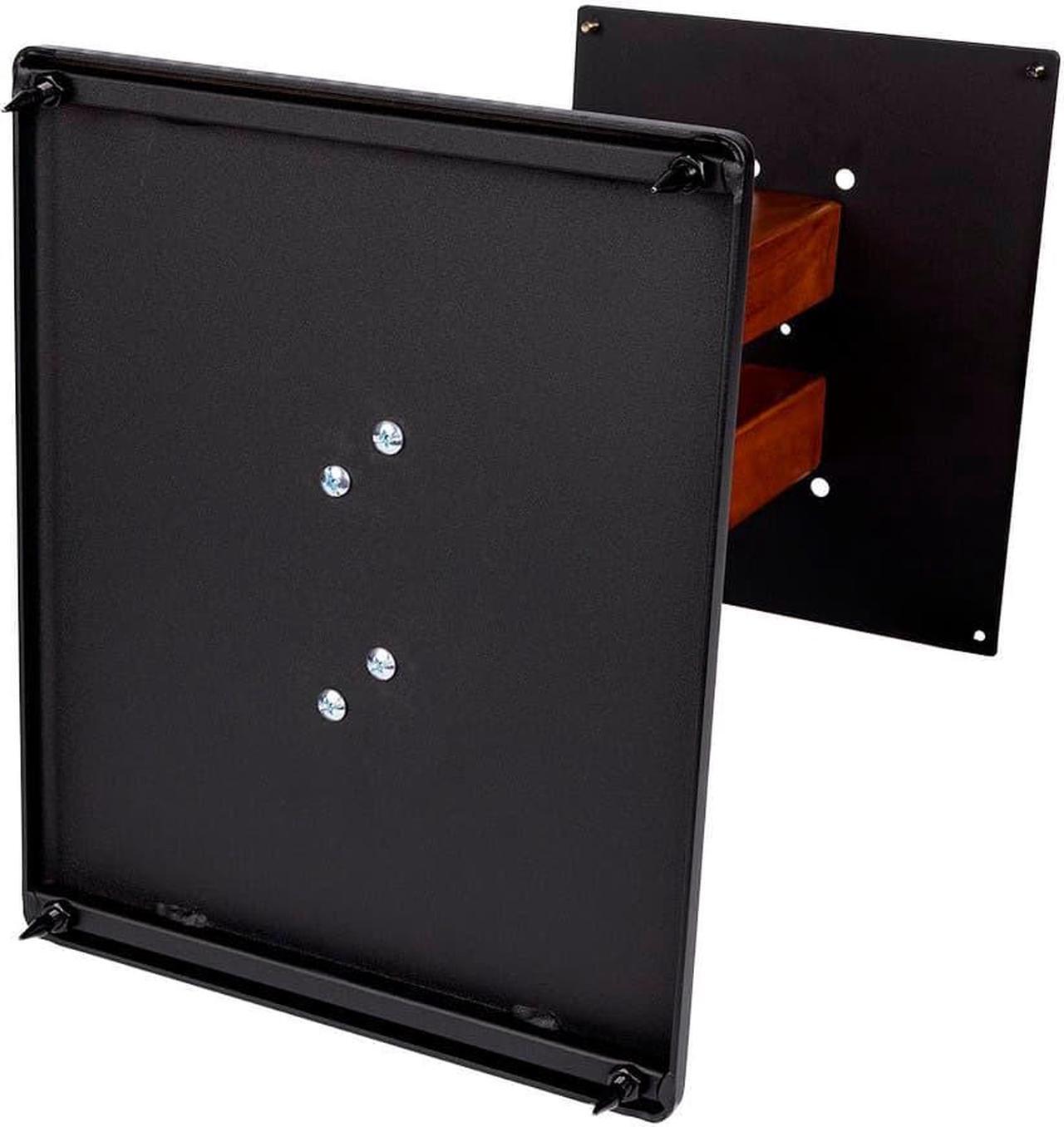 Alt view image 5 of 6 - Monoprice Monolith 28in Cherry Wood Speaker Stand with Adjustable Top Plate, Cherry (Each)  Harmon Kardon, Bose, Sony, Polk, KEF, JBL, Klipsch, For Home Theater Speakers In Your Entertainment System