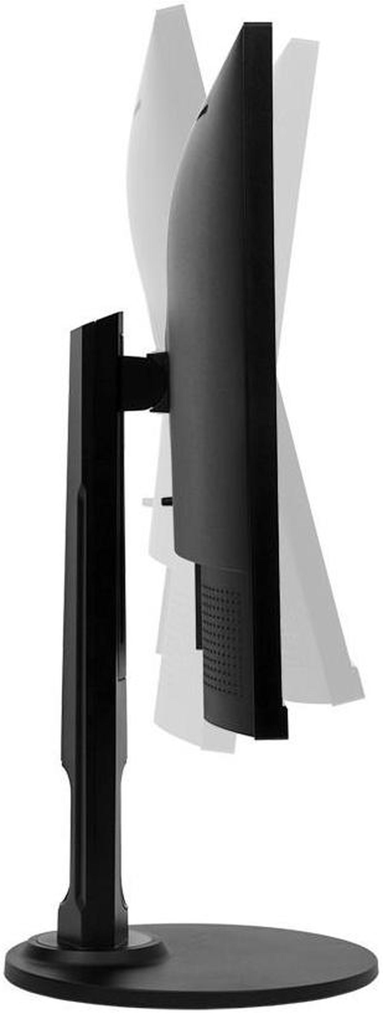 Alt view image 3 of 6 - Monoprice 27in CrystalPro Monitor - IPS, 4K UHD, 60Hz, PD 65W USB-C, Height Adjustable Stand