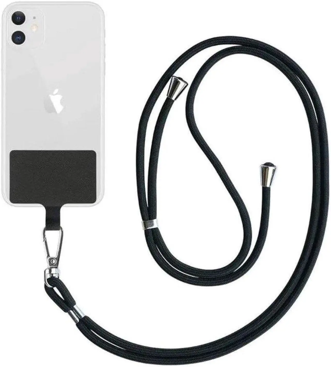 Alt view image 2 of 6 - MPM 2-Pack Universal Phone Lanyards, Crossbody Cell Phone Lanyard With Adjustable Nylon Neck Strap, Compatible with Most