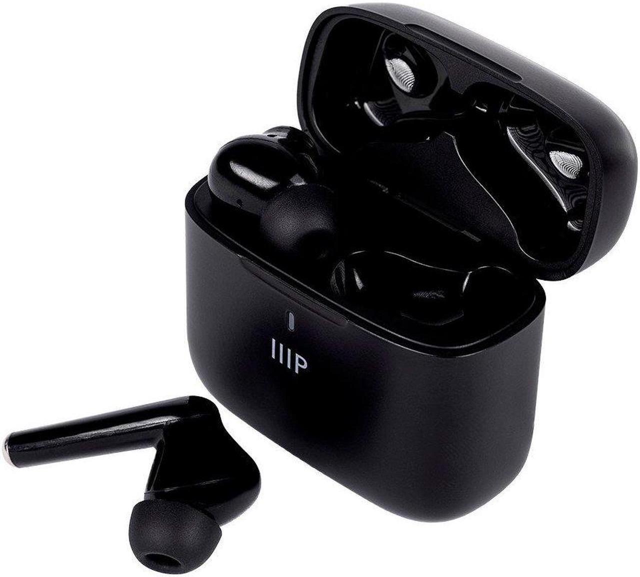 Alt view image 2 of 11 - Monoprice Horizon ANC True Wireless Earphones with ANC, Qualcomm QCC3040 Bluetooth 5.2, 4 Mics, cVc 8.0, Adaptive aptX, AAC, Gaming Low Latency Mode, Sweatproof, Charging Case
