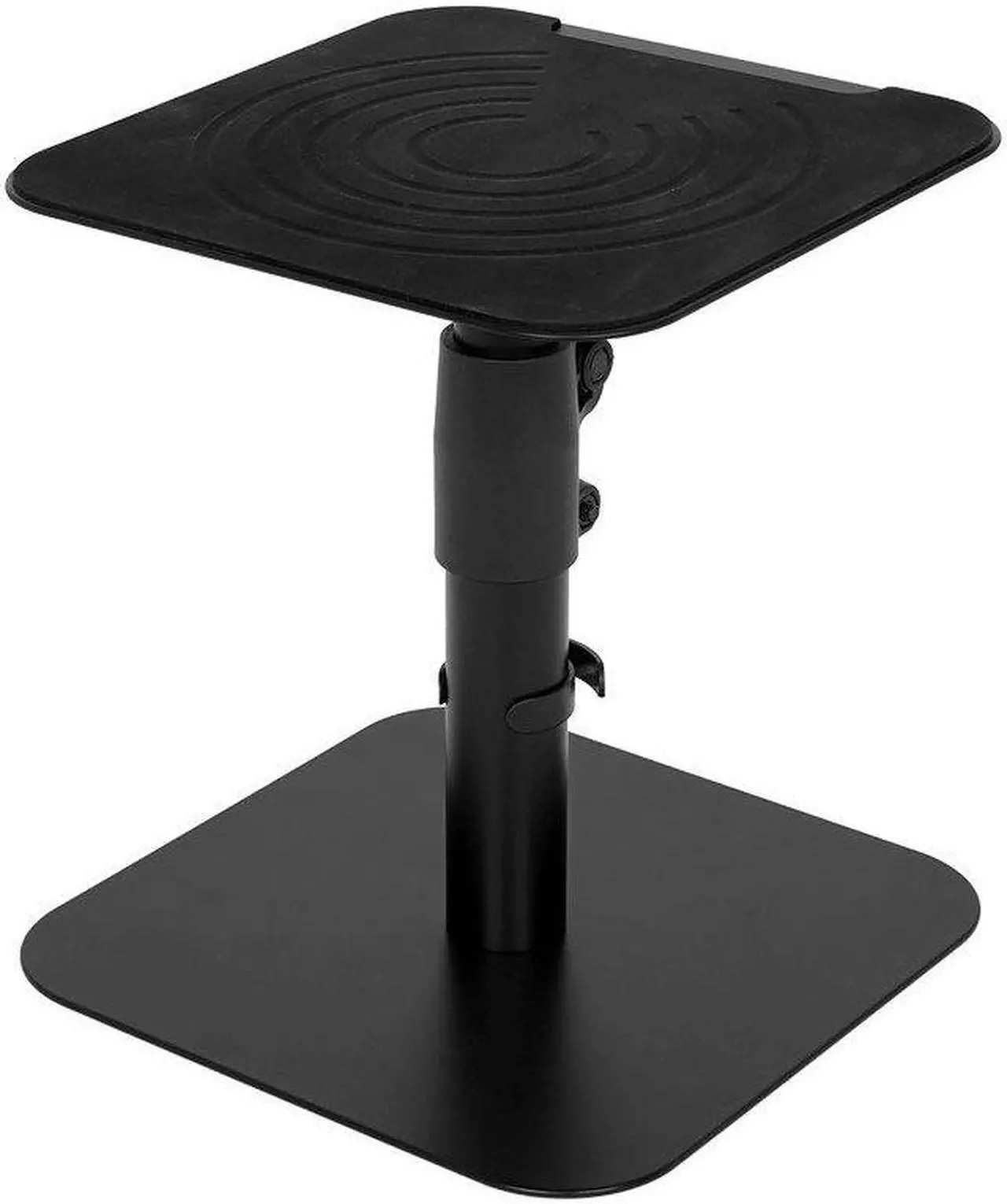 Main image of Monoprice Desktop Freestanding Speaker Stands Pair Adjustable with Cable Management, For Medium/Large Bookshelf Studio Monitor Speakers