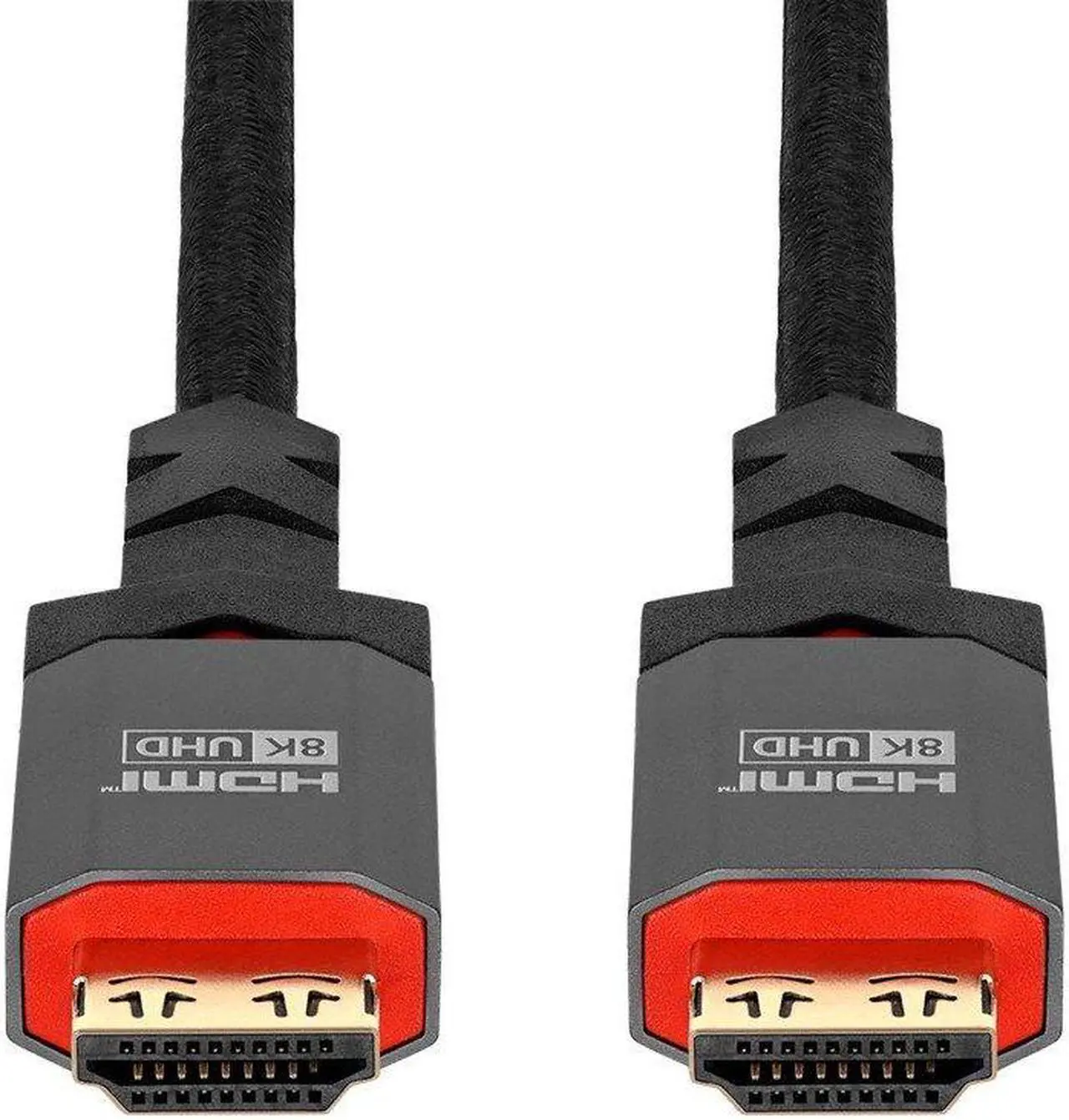 Alt view image 4 of 6 - Monoprice 8K Certified Ultra High Speed HDMI Cable - 3 Feet - Black | Braided - HDMI 2.1, 8K@60Hz, 4k@120Hz, 48Gbps, HDR, VRR, CL3 In-Wall Rated
