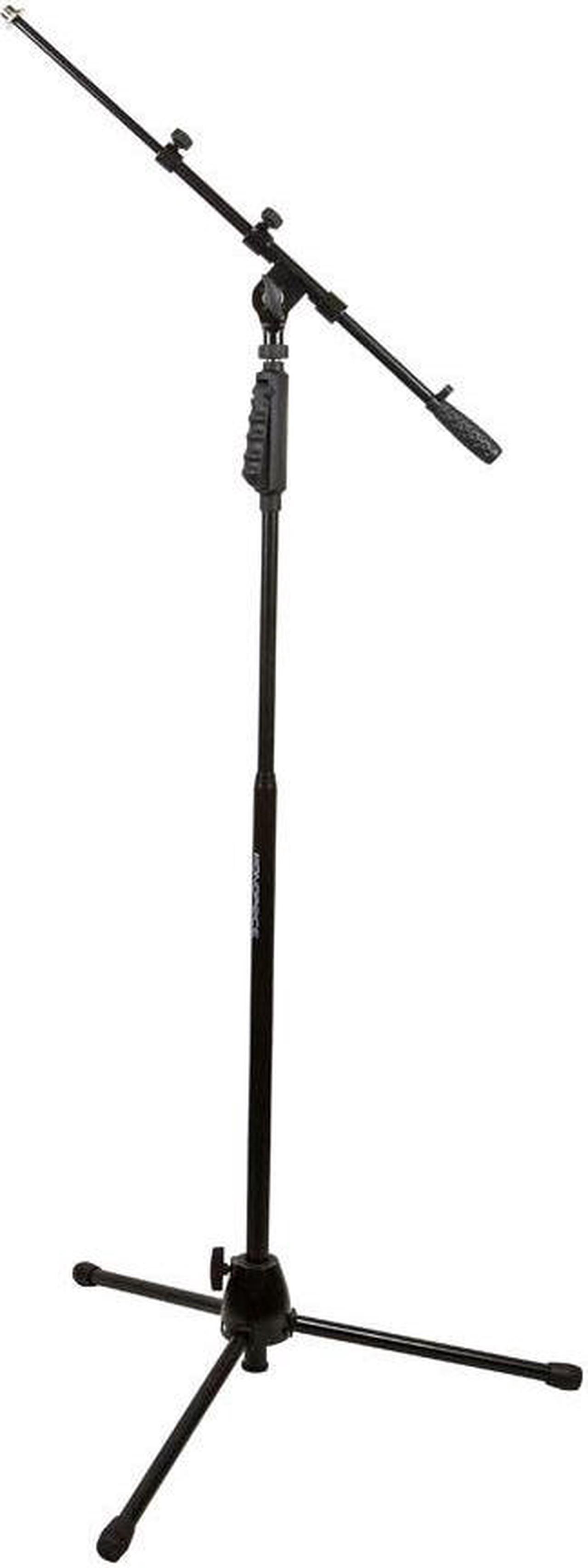 Monoprice Microphone Stand with Hand-Clutch and Telescopic Boom