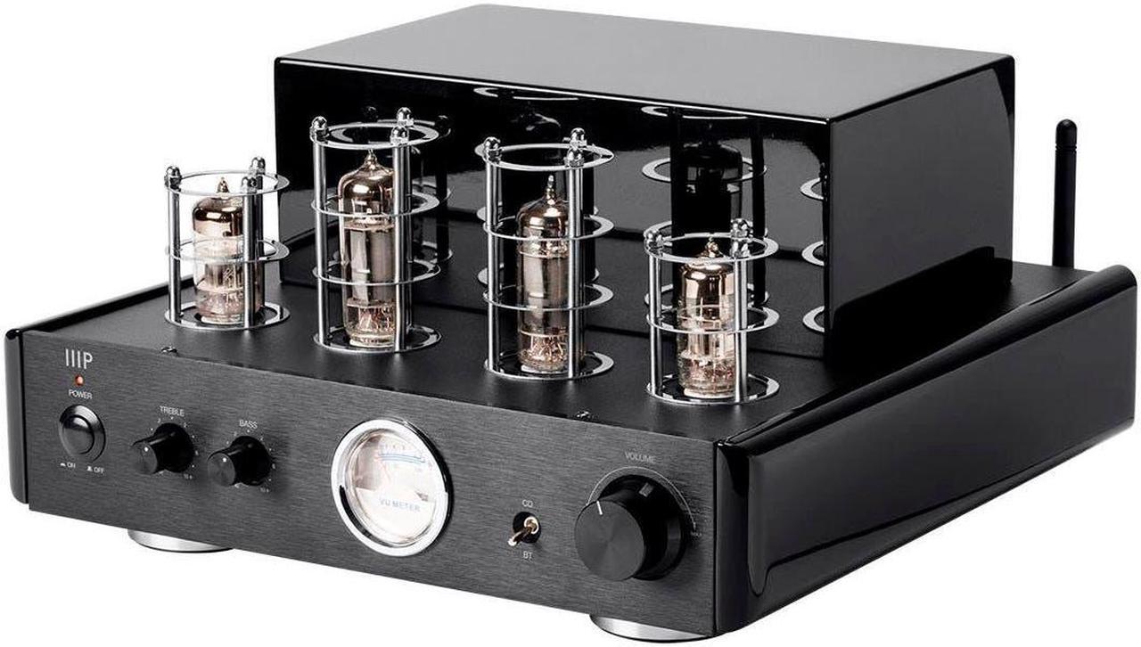 Monoprice Stereo Hybrid Tube Amplifier With Bluetooth & Line Output |  50 Watt