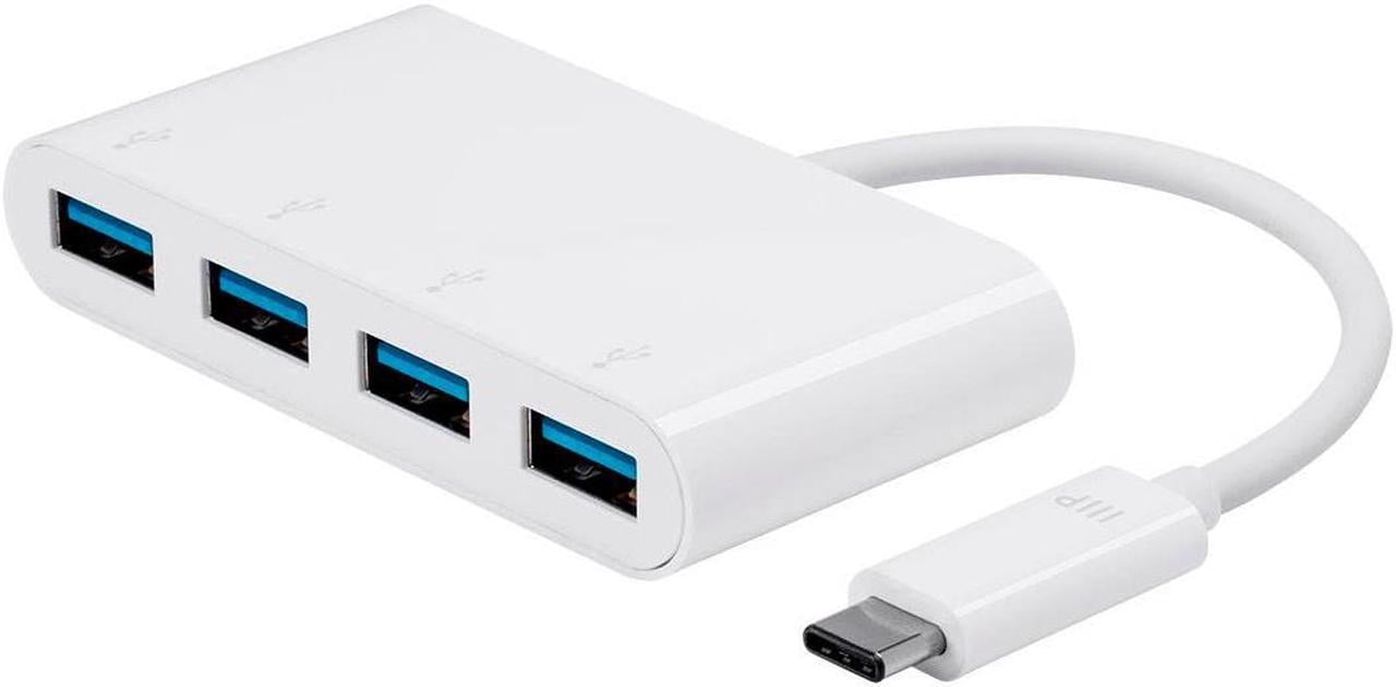 Monoprice Select Series 4-Port USB-C Hub White (115248)