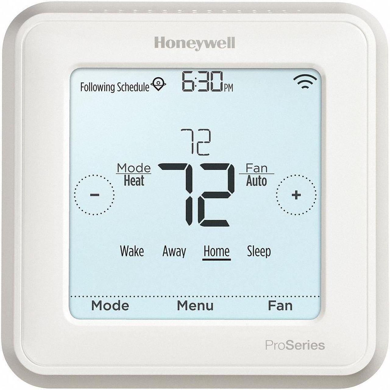 Alt view image 3 of 3 - Honeywell Low Voltage Thermostat, Stages Cool 2, Stages Heat 2 TH6220WF2006/U