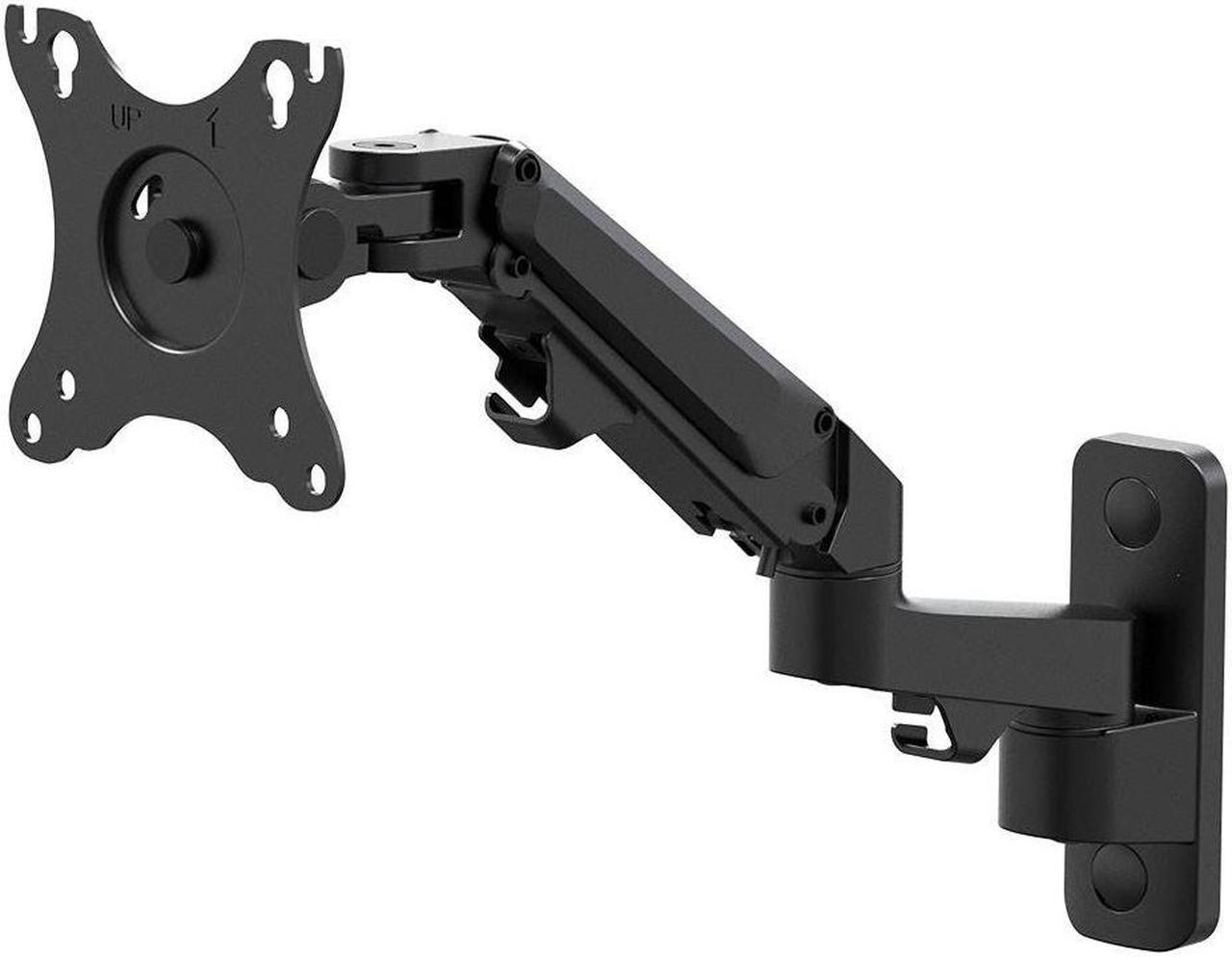 Monoprice 2-Segment Wall Mount For Monitors Up To 27 Inch | Adjustable Gas Spring - Workstream Collection