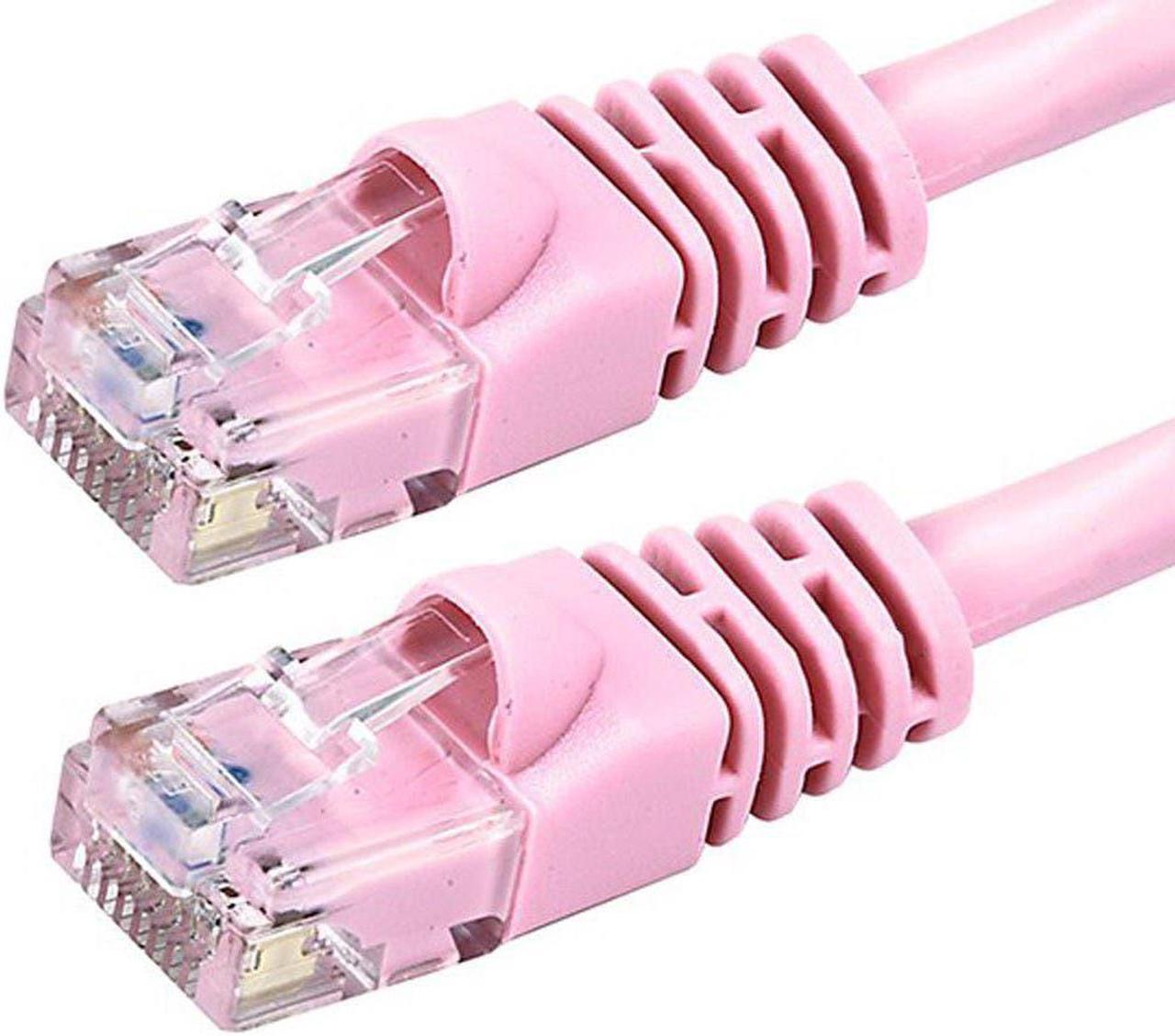 Monoprice Cat6 Ethernet Patch Cable - 10 feet - Black | Reinforced, Snagless RJ45 Stranded 550MHz UTP Pure Bare Copper Wire 30AWG - SlimRun Series