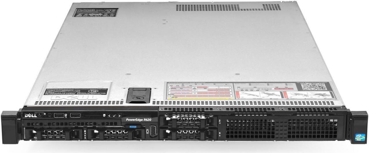 Alt view image 3 of 5 - Dell PowerEdge R620 Server 2x E5-2667v2 3.30Ghz 16-Core 64GB H710 Rails