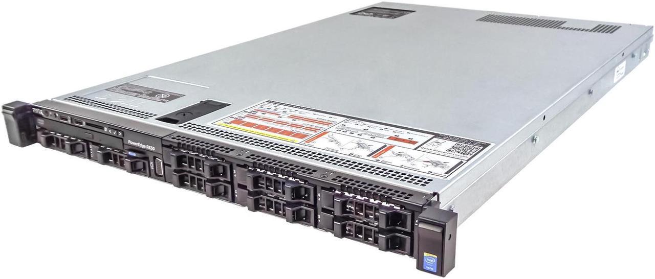 Alt view image 2 of 5 - Dell PowerEdge R630 Server 2x E5-2630v3 2.40Ghz 16-Core 128GB H330