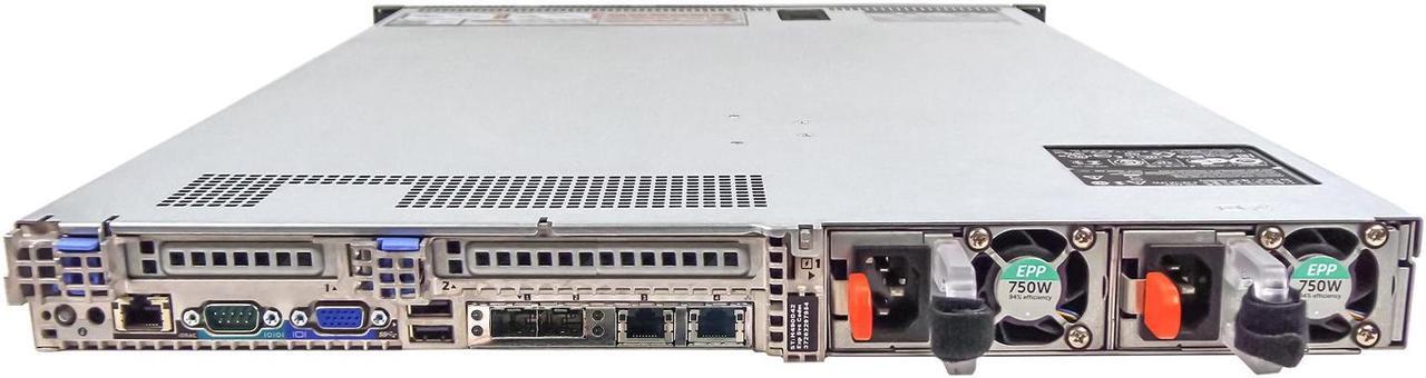 Alt view image 4 of 5 - Dell PowerEdge R630 Server 2x E5-2630v3 2.40Ghz 16-Core 128GB H330