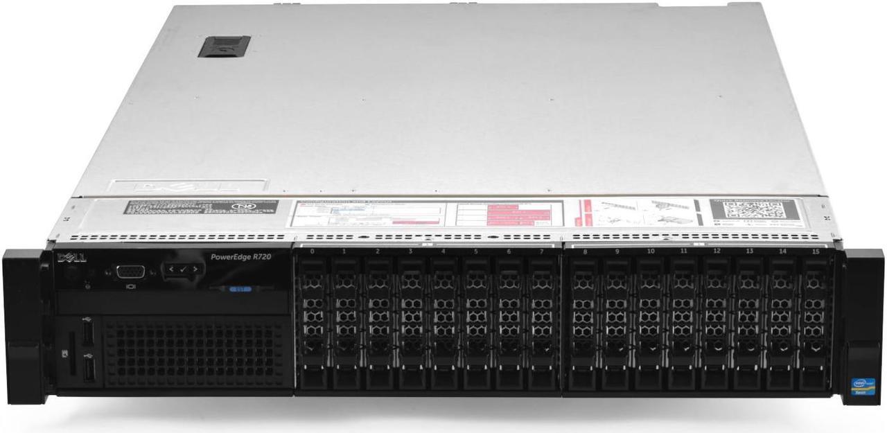 Alt view image 3 of 5 - Dell PowerEdge R720 Server 3.00Ghz 20-Core 256GB 8x NEW 2TB SSD H710P Rails
