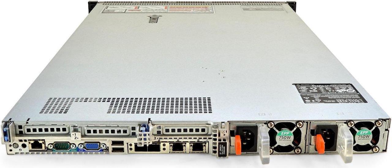Alt view image 4 of 5 - Dell PowerEdge R630 Server 2.60Ghz 28-Core 256GB 2x NEW 1TB SSD H330 Rails