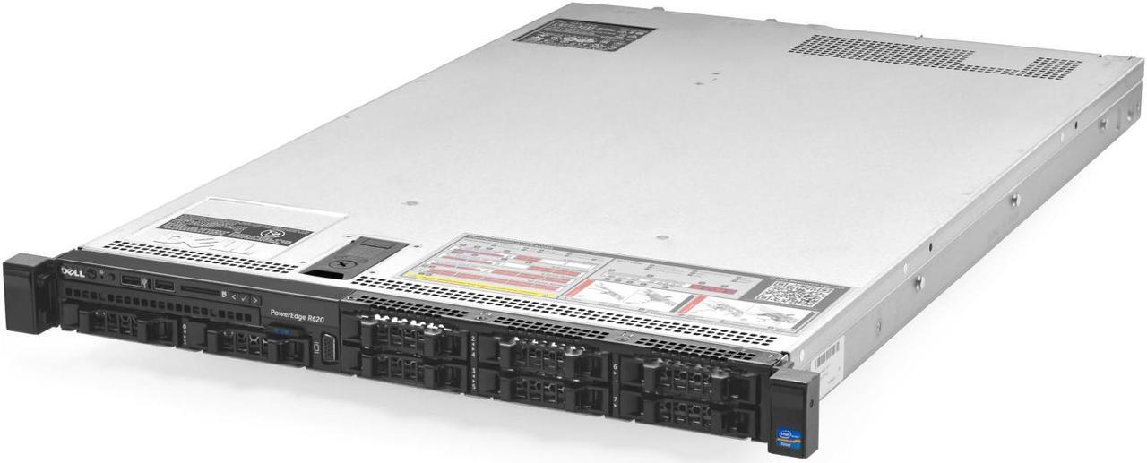 Alt view image 2 of 5 - Dell PowerEdge R620 Server 3.00Ghz 20-Core 128GB 2x NEW 500GB SSD H710 Rails