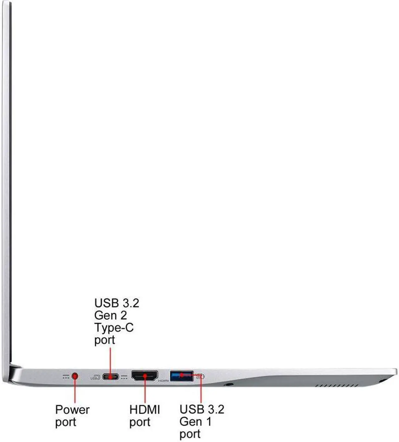 Alt view image 2 of 7 - Linux Mint Acer Swift 3 Laptop, 14" Full HD IPS, AMD Ryzen 7 4700U Octa-Core, Radeon Graphics, 8GB RAM, 512GB NVMe-PCIe SSD, Wi-Fi 6, Backlit Keyboard, Thin & Light