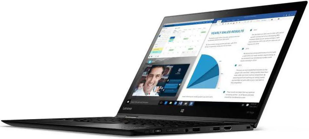 Alt view image 7 of 9 - OLED 2016 Lenovo ThinkPad Carbon X1 Yoga Premium Convertible Windows 10 Pro Laptop - Intel i7-6600U, 1TB SSD, 16GB RAM, 14" WQHD OLED 2560x1440 Touchscreen with Stylus Pen