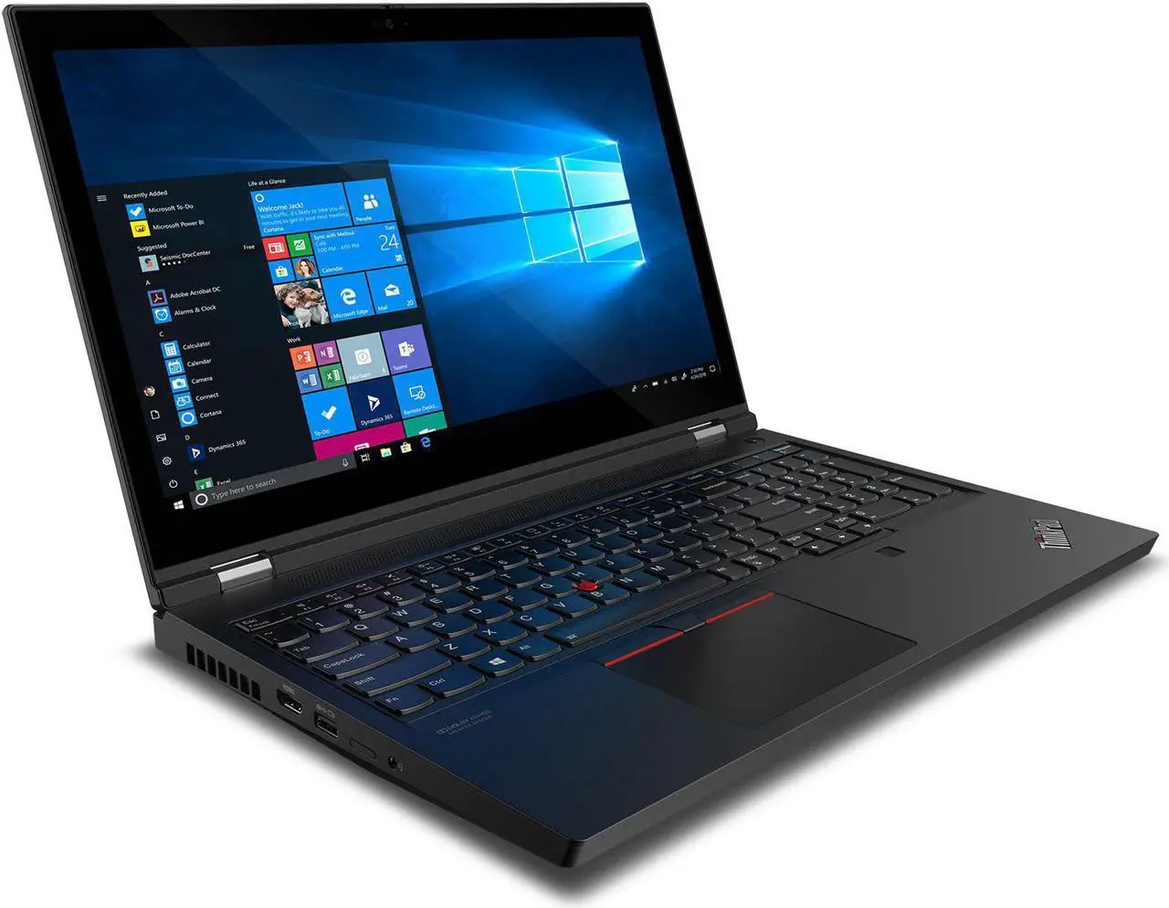Alt view image 2 of 5 - Lenovo ThinkPad P15 Workstation Laptop (Intel i9-10885H 8-Core, 32GB RAM, 2x8TB PCIe SSD (16TB), 15.6" 4K Ultra HD (3840x2160), NVIDIA RTX 3000, Fingerprint, Wifi, Bluetooth, Webcam, Win 11 Pro)