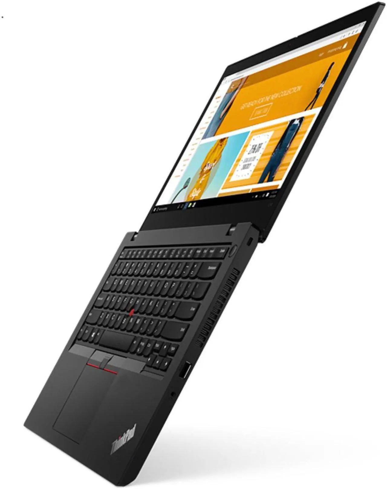 Alt view image 4 of 6 - Lenovo Thinkpad L14 Gen 2 Business Laptop (Intel i7-1165G7, 32GB RAM, 500GB PCIe SSD, 14.0" FHD 1920x1080, Iris Xe Graphics, WiFi-6, Ethernet Port, 10 Pro)
