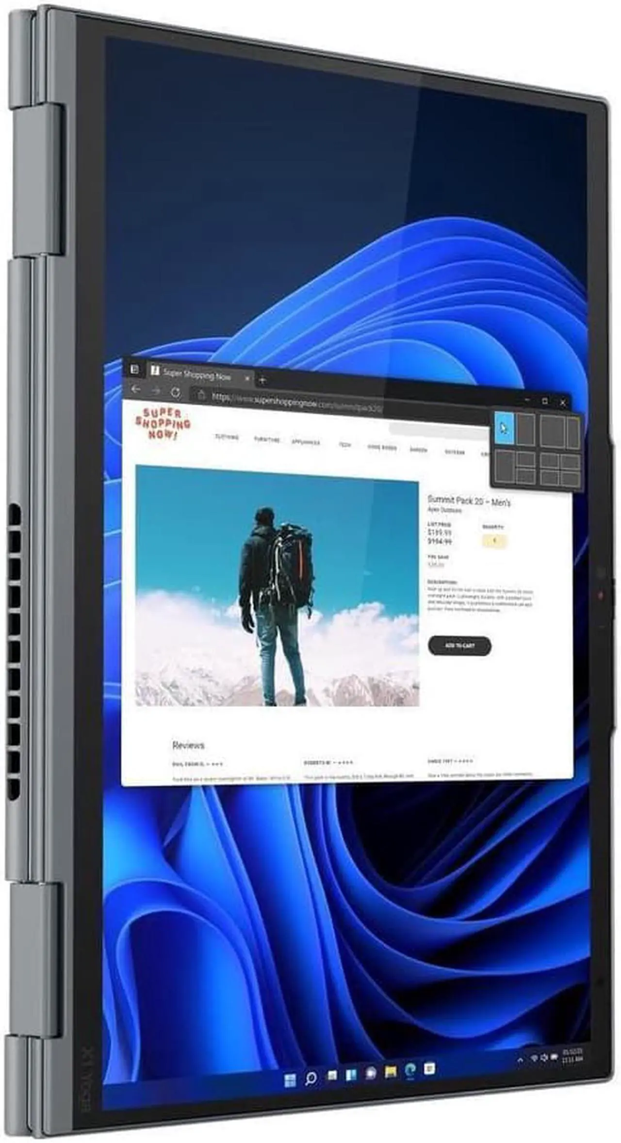 Alt view image 4 of 7 - 4G LTE Lenovo ThinkPad X1 Yoga - 14" 2-In-1 Touchscreen Notebook Computer, Intel Core i7-1185G7, 16GB RAM, 1TB SSD, Windows 11 Pro, WWAN Mobile Broadband, Pen