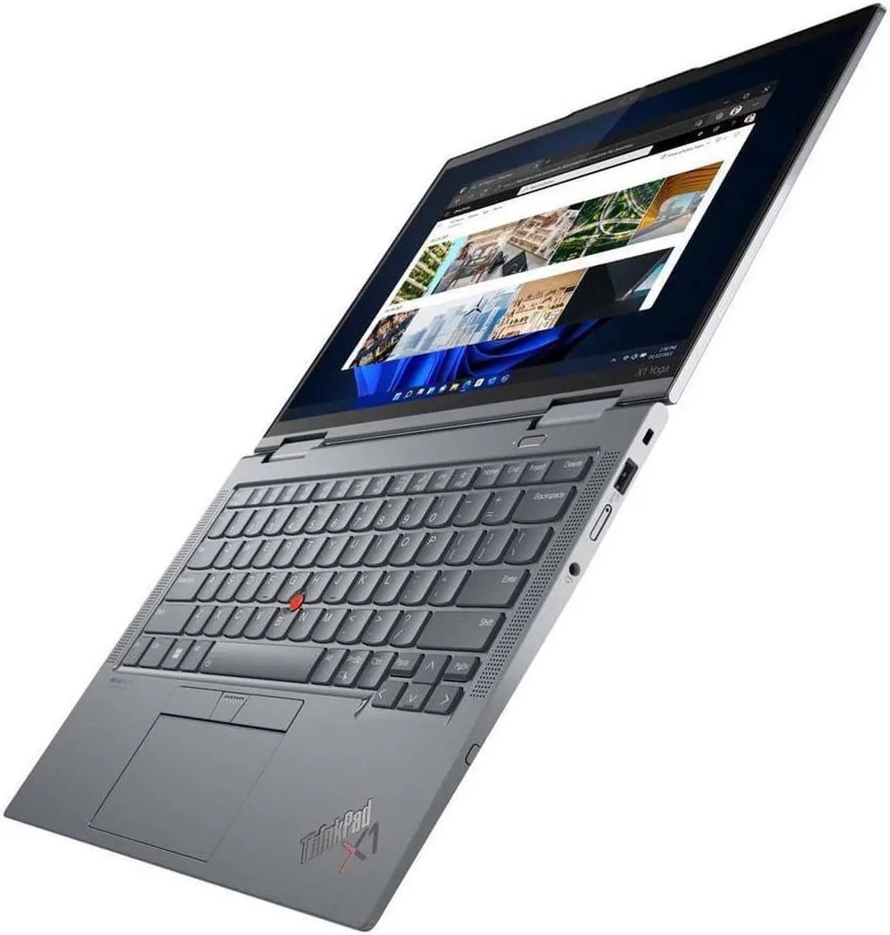 Alt view image 3 of 7 - 4G LTE Lenovo ThinkPad X1 Yoga - 14" 2-In-1 Touchscreen Notebook Computer, Intel Core i7-1185G7, 16GB RAM, 1TB SSD, Windows 11 Pro, WWAN Mobile Broadband, Pen