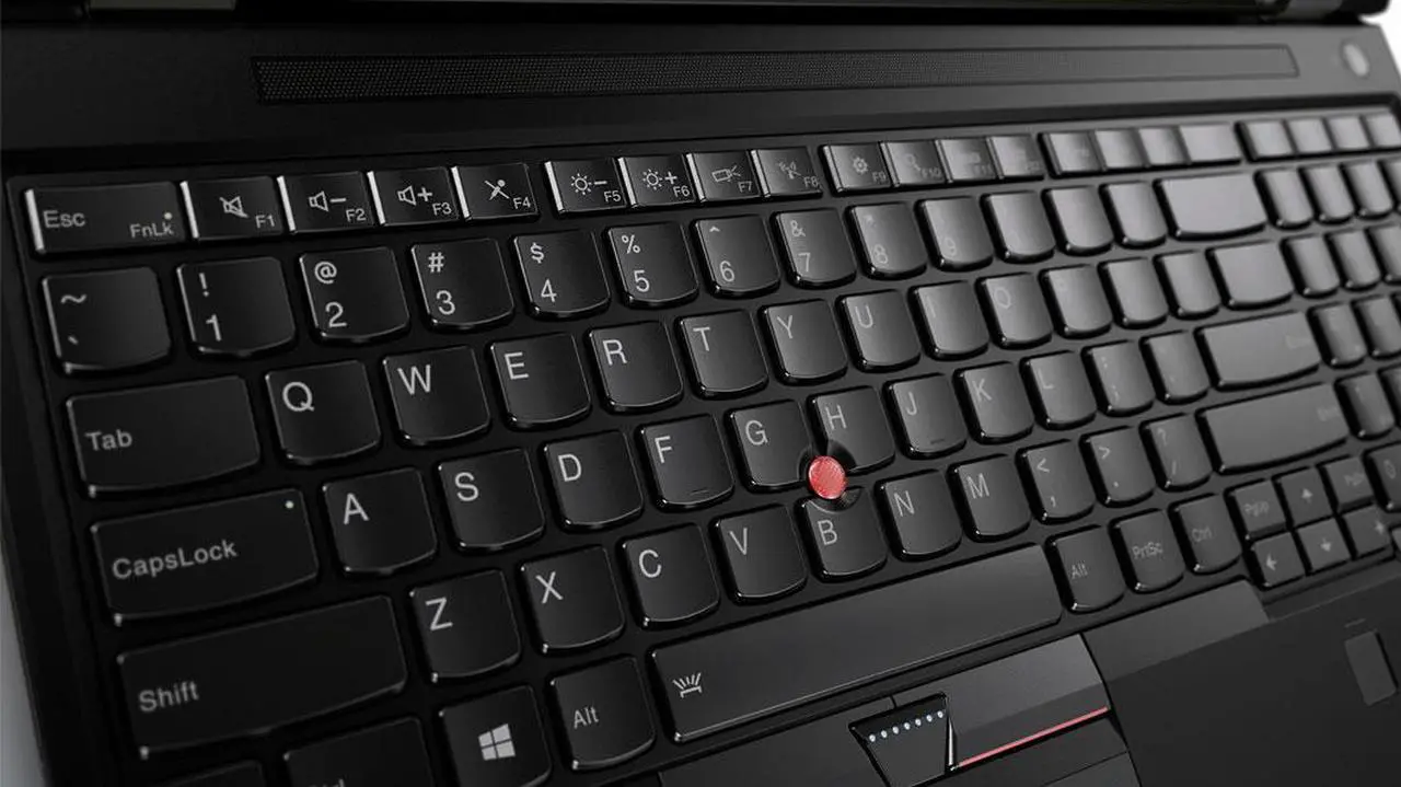 Alt view image 2 of 6 - Lenovo ThinkPad P50 Mobile Workstation Laptop - Windows 8.1 Pro - Intel i7-6700HQ, 64GB RAM, 1TB SSD, 15.6" FHD IPS (1920x1080) Display, NVIDIA Quadro M1000M, Fingerprint Reader, AC Wi-Fi