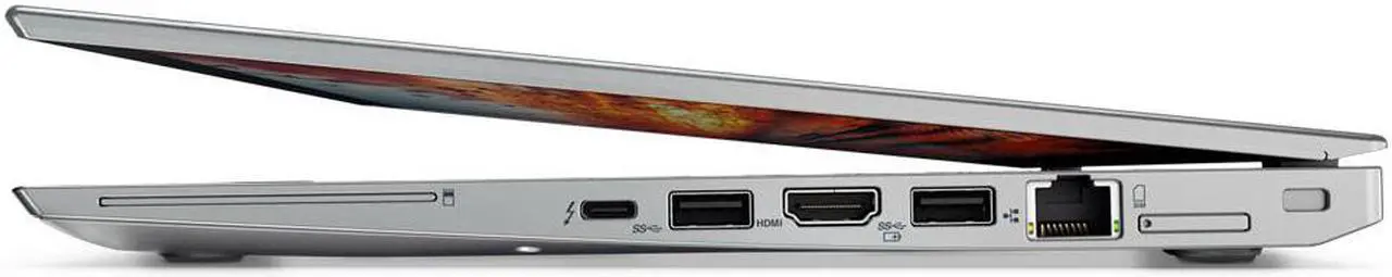 Alt view image 2 of 5 - Lenovo ThinkPad T470s Windows 7 Pro Laptop - Intel Core i7-7600U, 20GB RAM, 512GB SSD, 14" IPS WQHD (2560x1440) Matte Display, Fingerprint Reader, Smart Card Reader, Silver Color