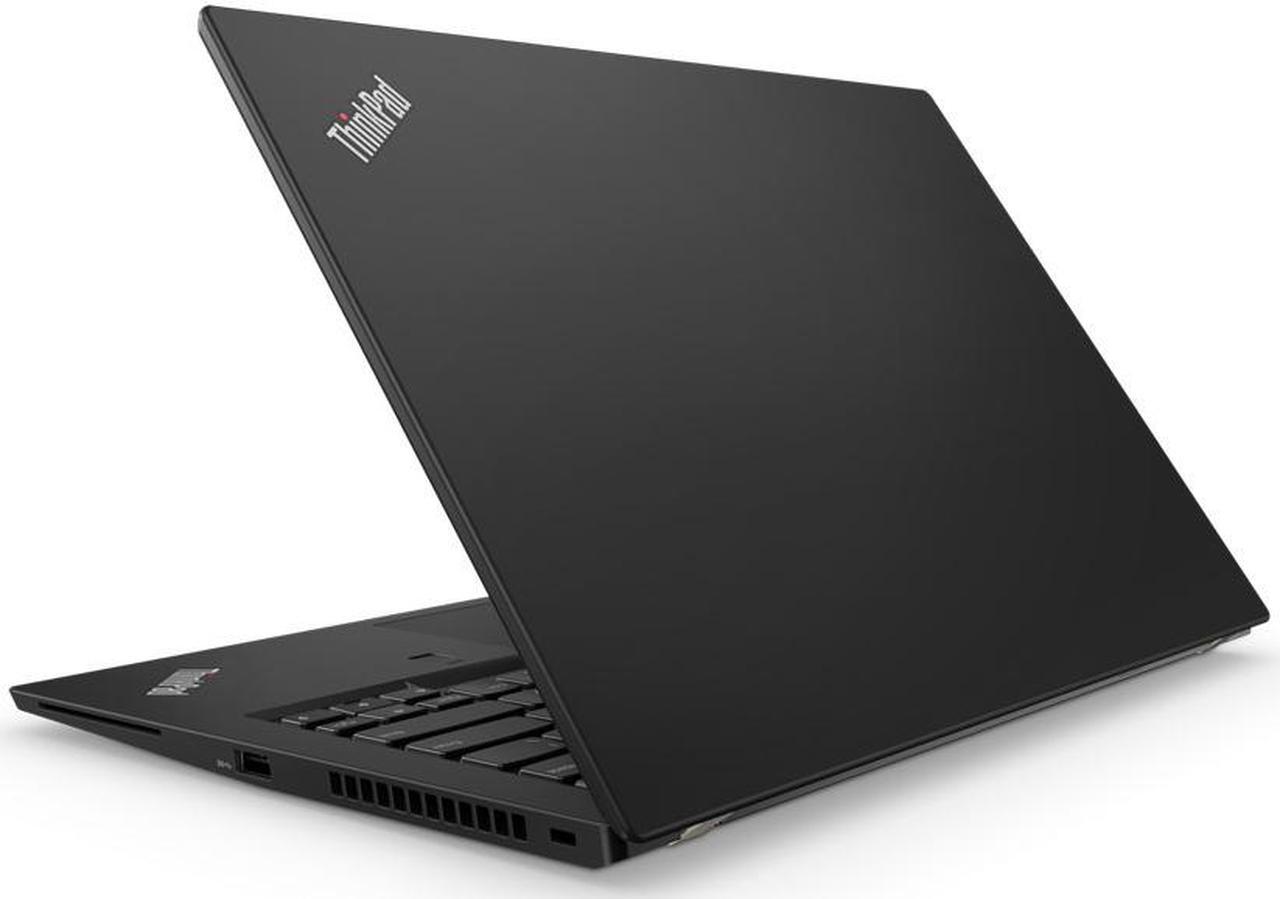 Alt view image 2 of 4 - Lenovo ThinkPad T480s Windows 10 Pro Laptop - i7-8550U, 8GB RAM, 512GB PCIe NVMe SSD, 14" IPS WQHD (2560x1440) Matte Display, Fingerprint Reader,   Black