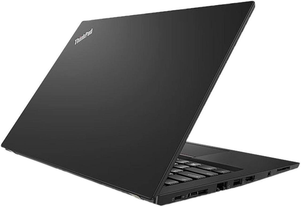 Alt view image 3 of 4 - Lenovo ThinkPad T480s Windows 7 Pro Laptop - Intel Core i5-8250U, 16GB RAM, 1TB SSD, 14" IPS FHD (1920x1080) Matte Display, Fingerprint Reader, Black Color