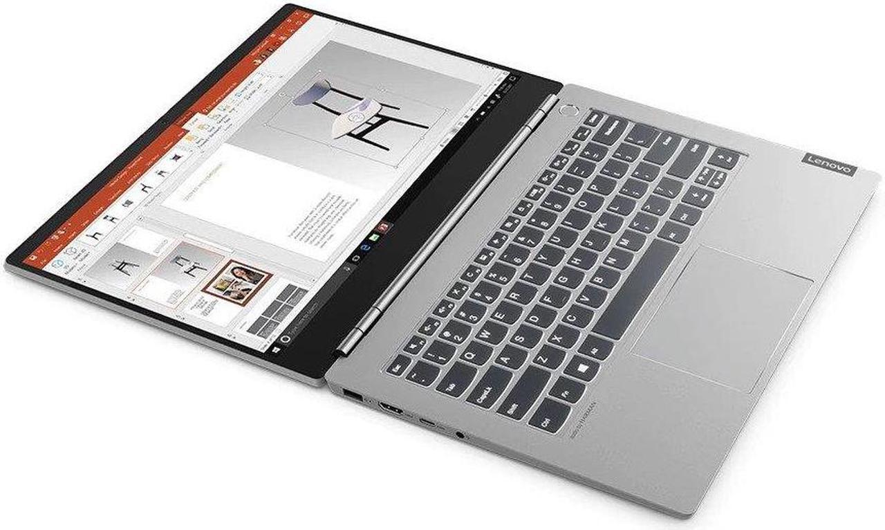 Alt view image 2 of 7 - Lenovo Thinkbook 14s Premium Business Ultrabook, Linux Mint, Intel Quad Core i5-8265U, 1TB PCIe SSD, 16GB RAM, 14" FHD IPS 1920x1080, Radeon 540X 2GB Graphics, Backlit Keyboard, Aluminum Body