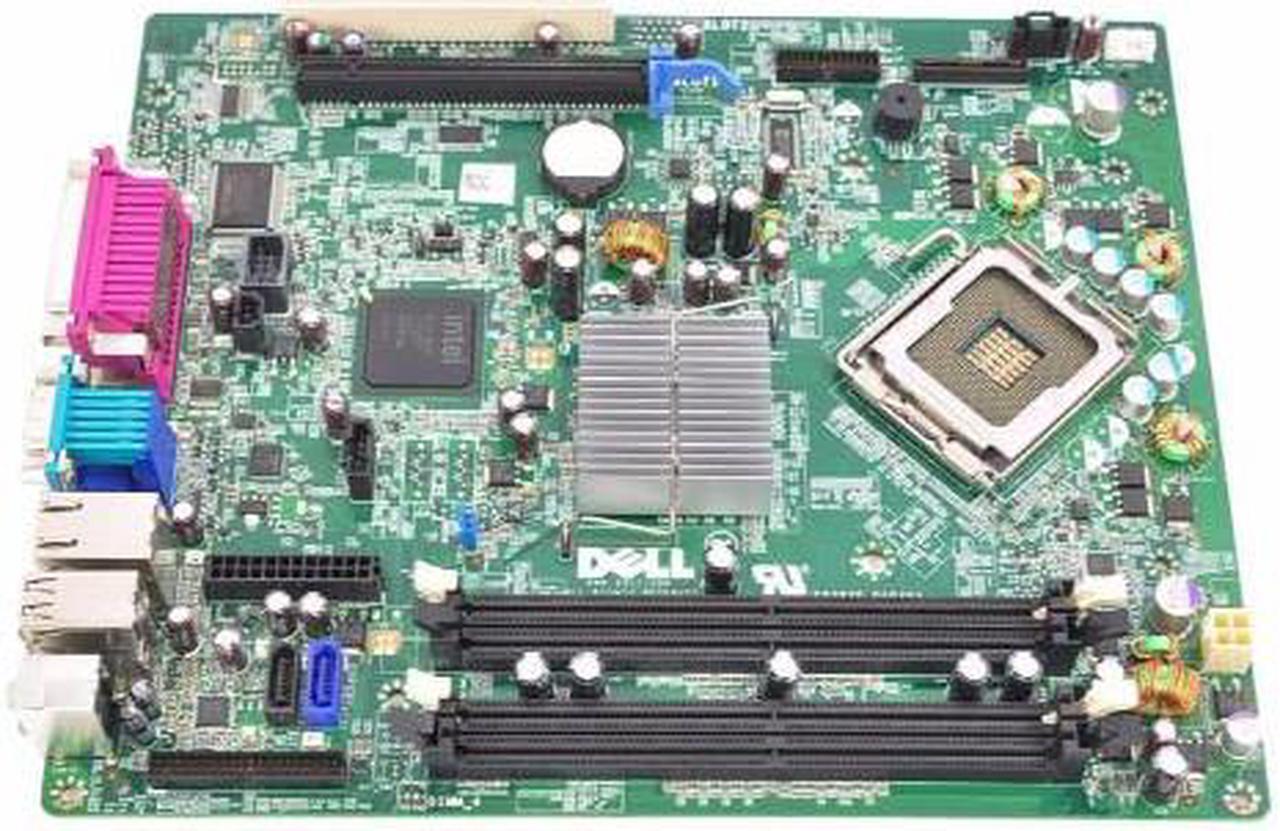 Alt view image 2 of 11 - Dell F373D F373D Desktop Motherboard - Intel Chipset - Socket T LGA-775 - SFF