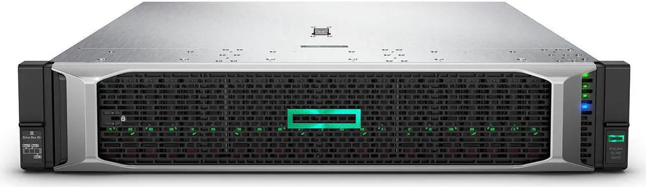 Main image of HPE ProLiant DL380 Gen10 Network Choice - Server - rack-mountable - 2U - 2-way - 1 x Xeon Silver 4208 / 2.1 GHz - RAM 32