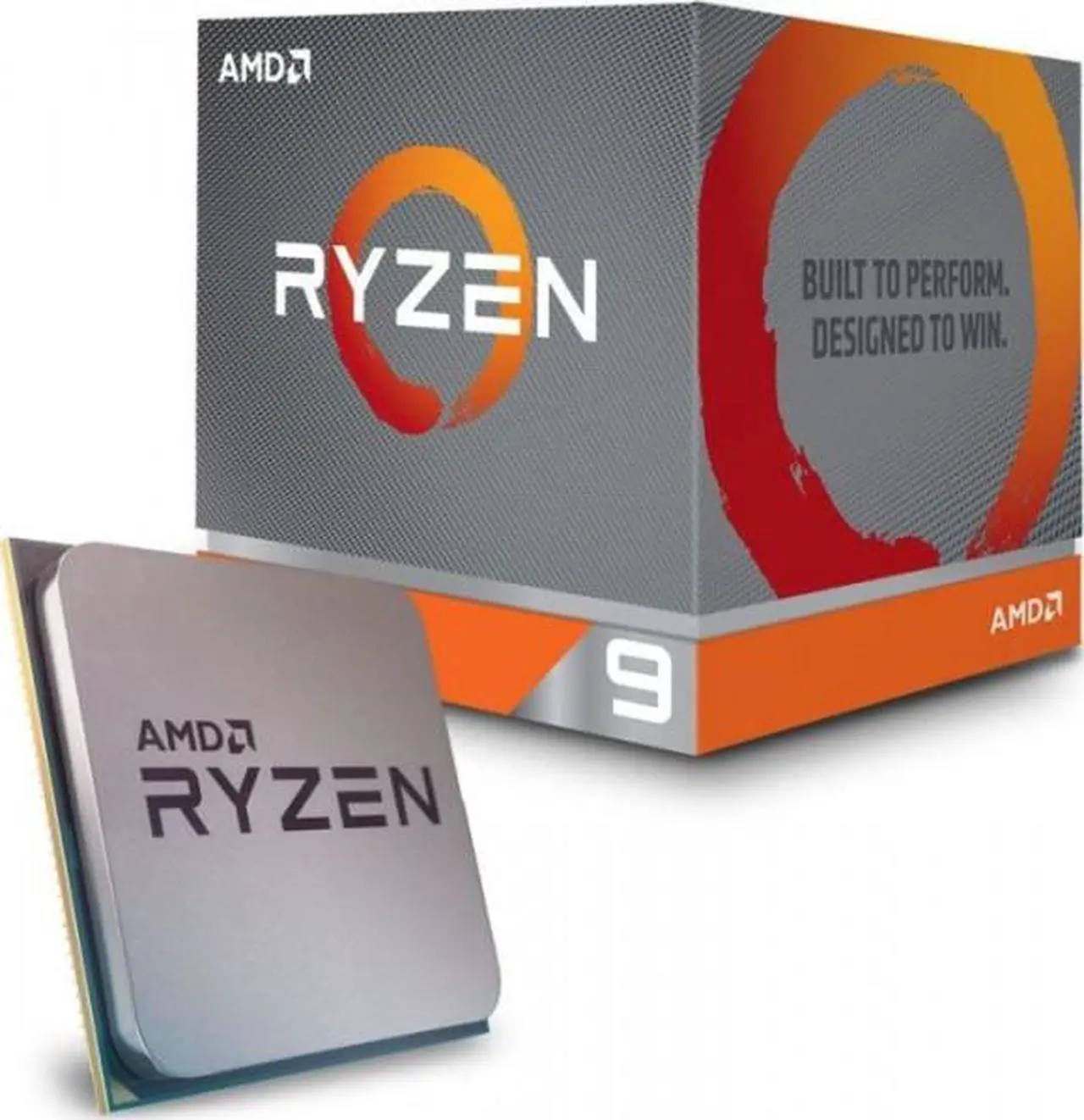 Alt view image 3 of 3 - AMD Ryzen 9 3900X - Ryzen 9 3rd Gen Matisse (Zen 2) 12-Core 3.8 GHz Socket AM4 105W Desktop Processor - 100-100000023BOX