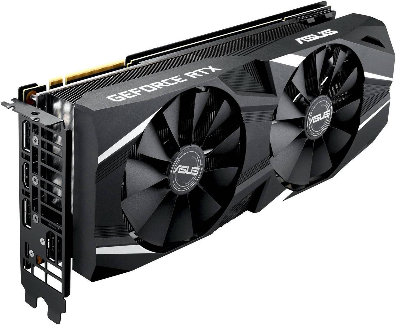 Alt view image 7 of 7 - ASUS RTX 2080 Ti Dual OC 11GB GDDR6 Graphics Card (90YV0C41-M0NM00)