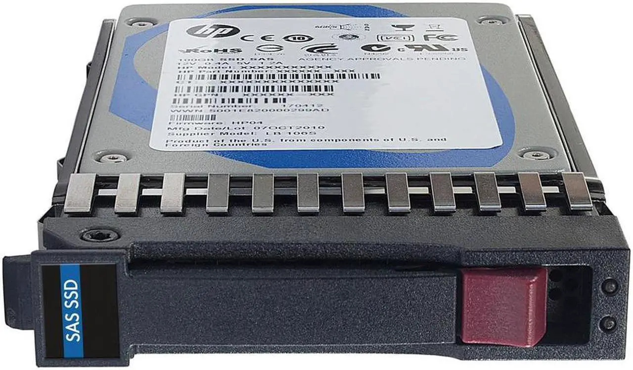 Alt view image 3 of 3 - HPE Mixed Use - solid state drive - 400 GB - SAS 12Gb/s Solid State Drive