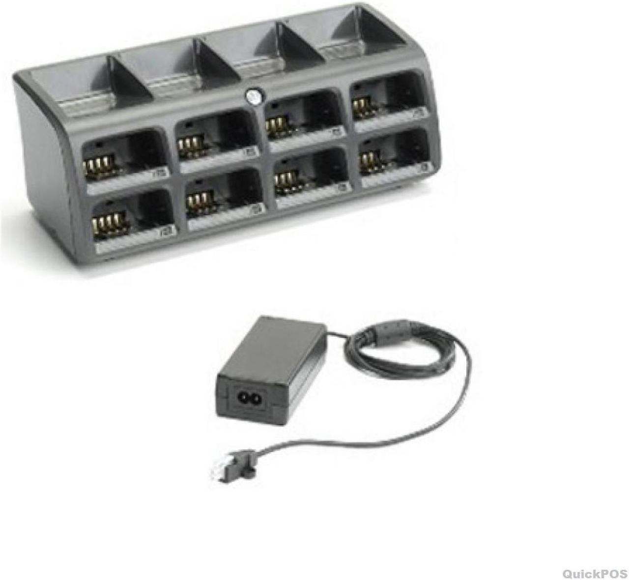 Zebra 8-Slot Battery Charger Kit Black