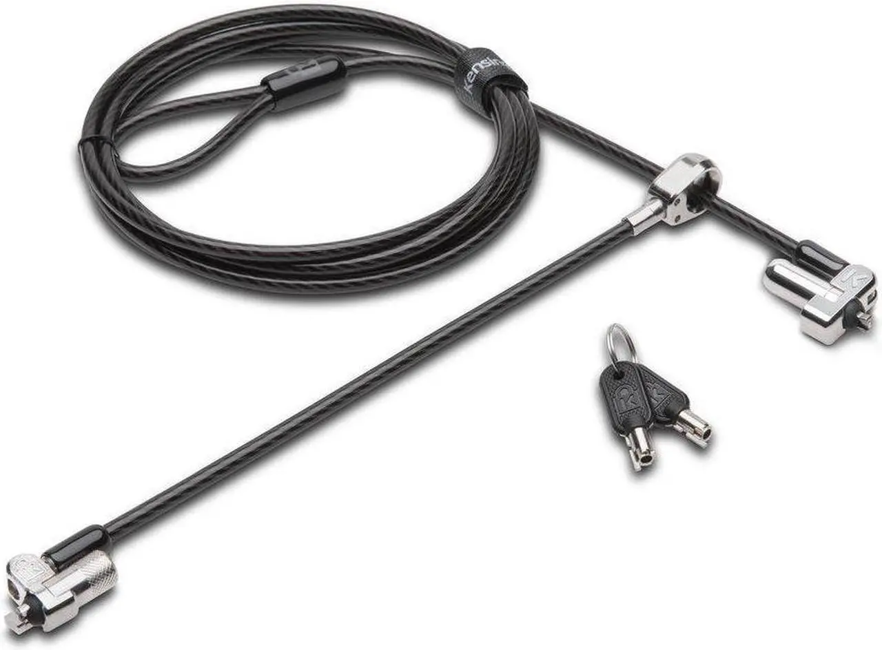 Main image of KENSINGTON COMPUTER K67995WW N17 KEYED DUAL HEAD LOCK FOR DELL LAPTOPS. PRIMARY LOCK HEAD USING A UNIQUE LOCK