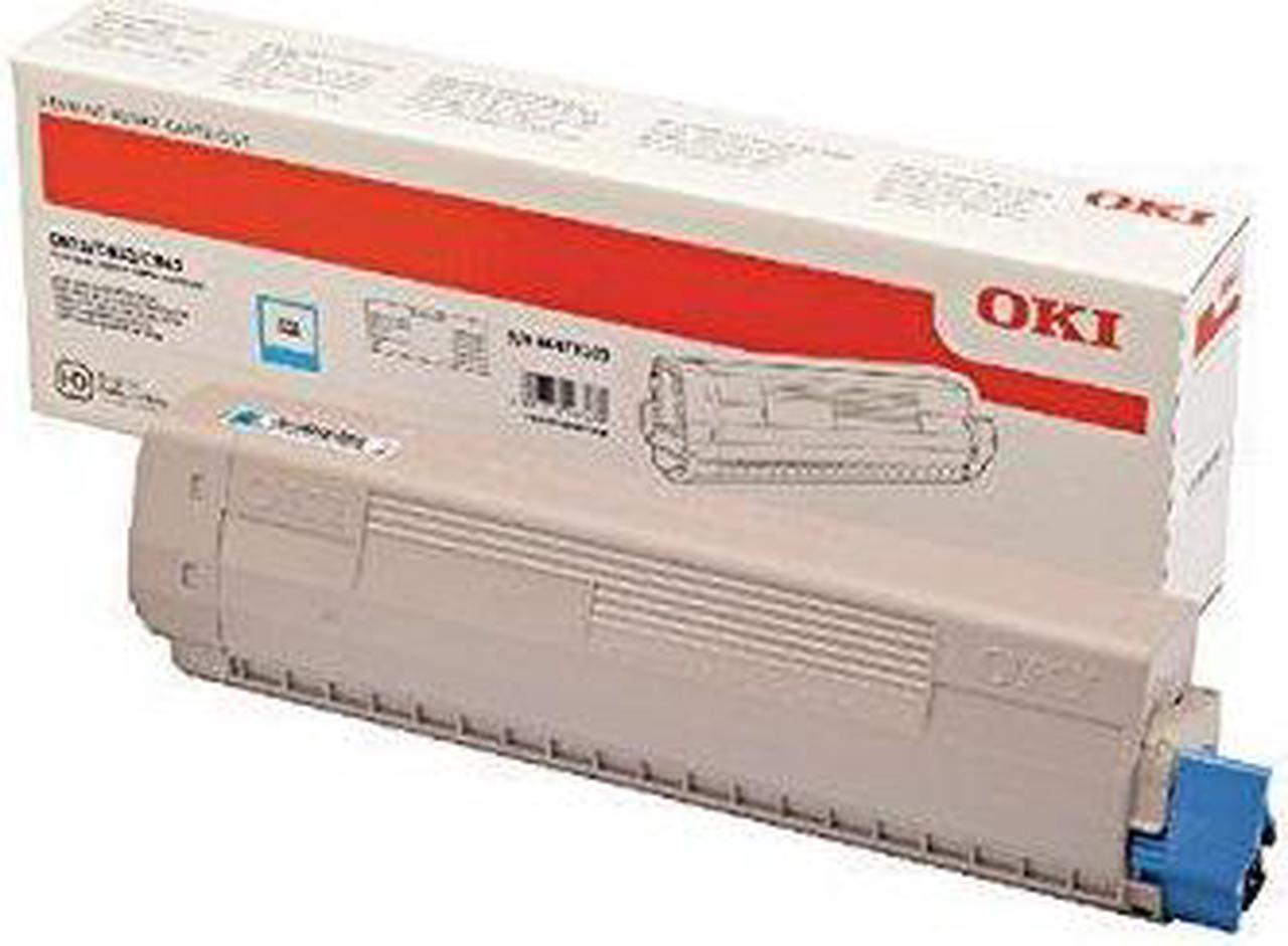 OKI - cyan - original - toner cartridge