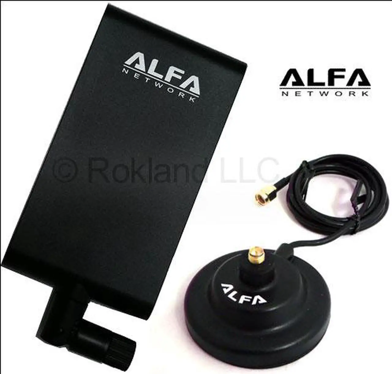 Main image of Alfa APA-M25 2.4/5 GHz dual band 10 dBi antenna +ARS-AS01 magnetic docking base