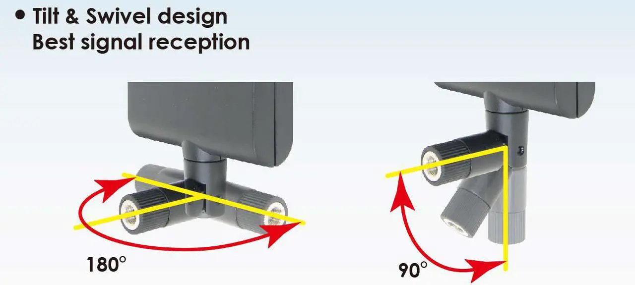 Alt view image 3 of 7 - Alfa APA-M25 2.4/5 GHz dual band 10 dBi antenna +ARS-AS01 magnetic docking base