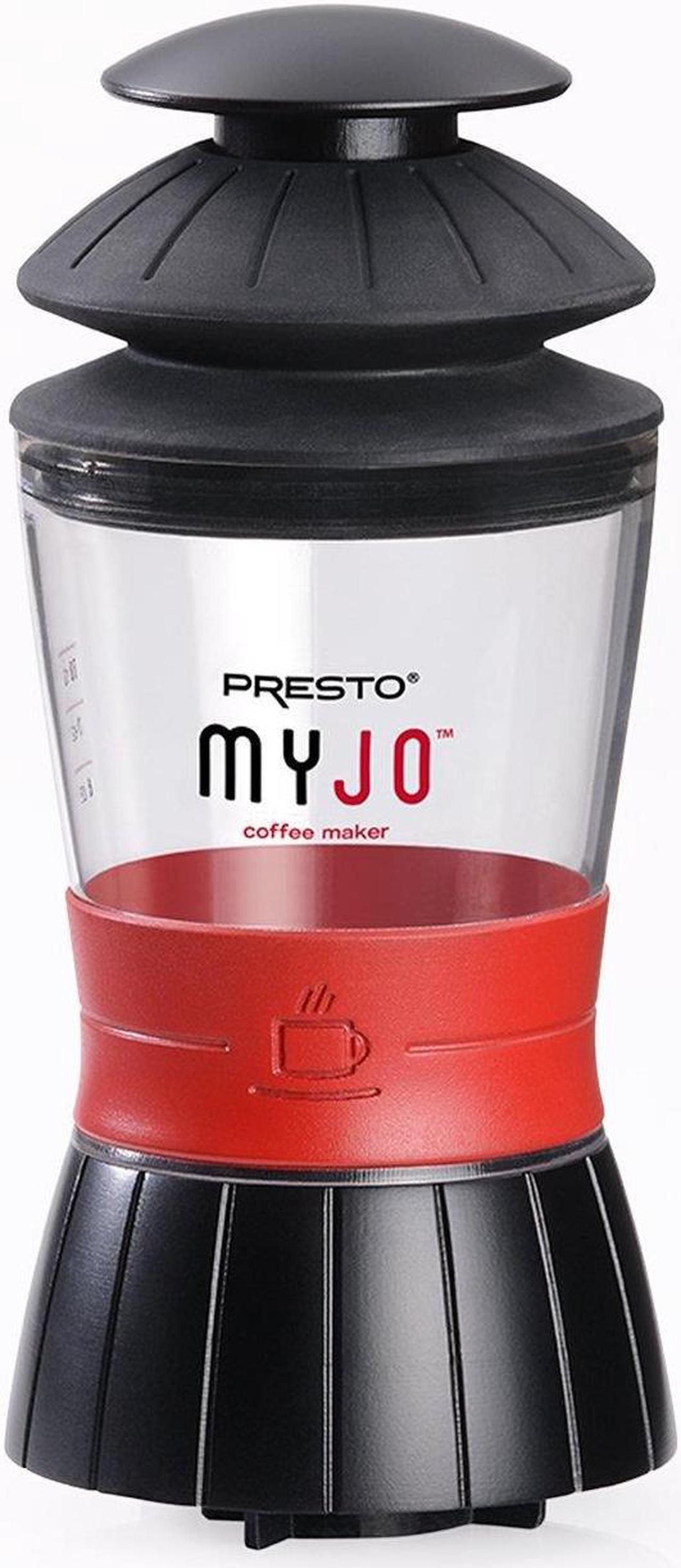 Alt view image 3 of 20 - PRESTO 02835 MyJo Single Cup Coffee Maker, Red