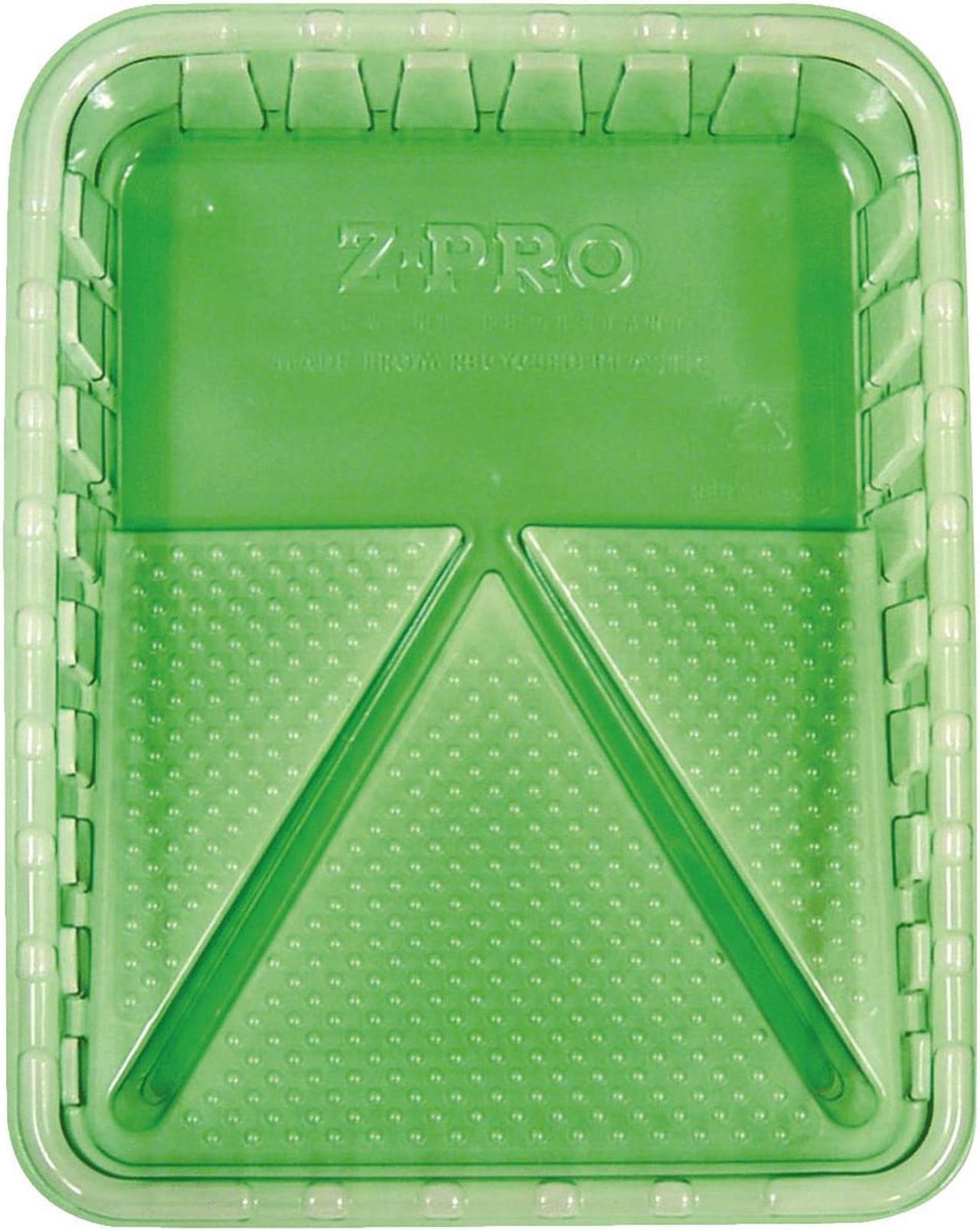 Alt view image 2 of 3 - ZORO SELECT GPT PET Recycled Plastic Paint Tray, 1 qt, 15 1/2" L, 2 1/2" D, 11