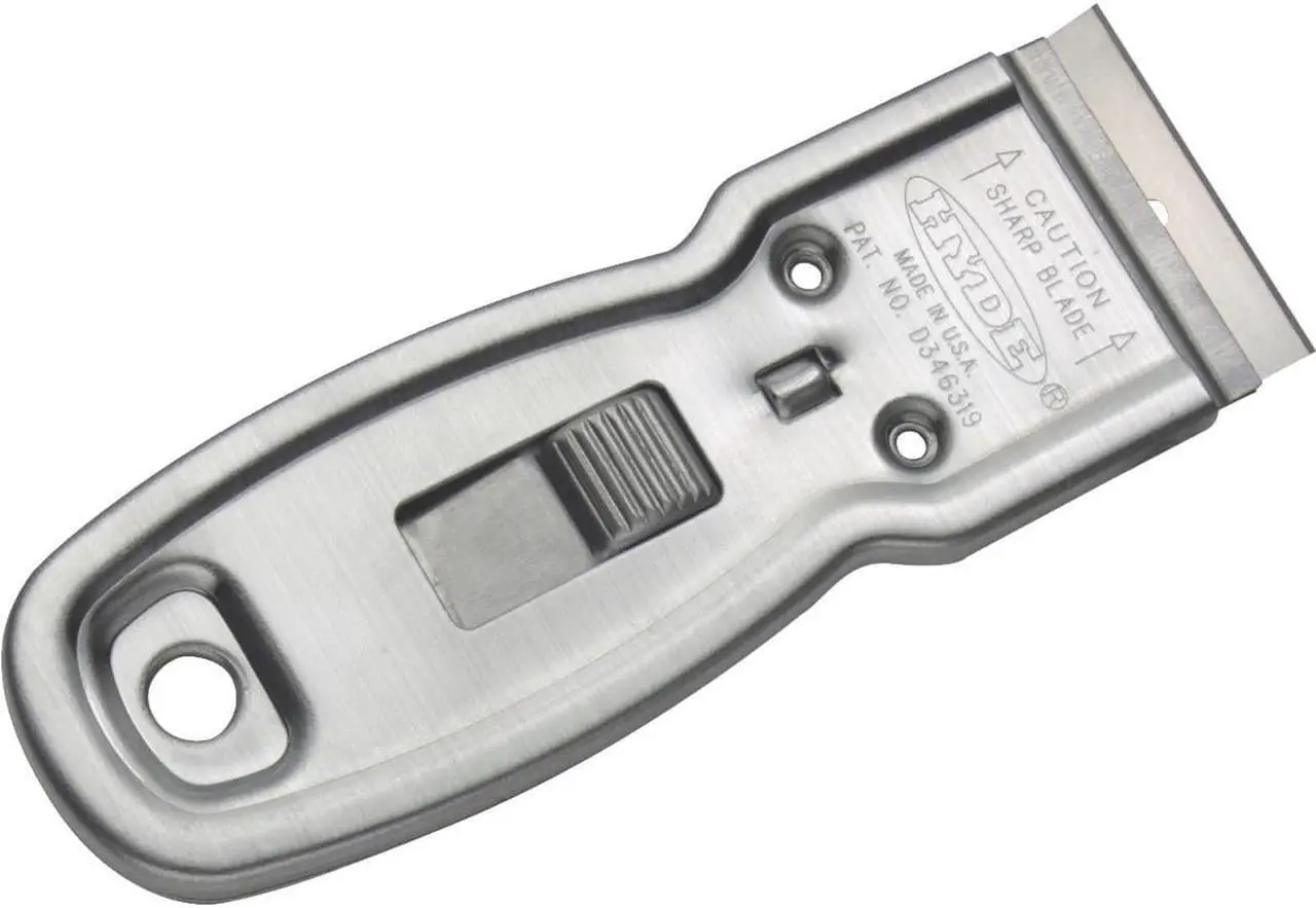 Alt view image 3 of 10 - Hyde 13050 Delta Heavy-Duty Glass Scraper with 5 Blades