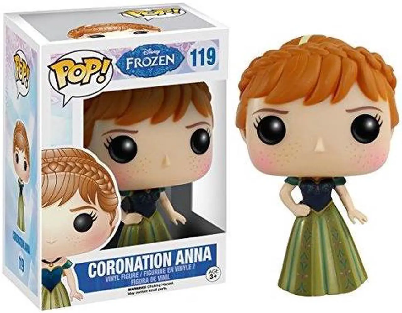 Alt view image 4 of 5 - Funko Pop! Disney: Frozen-Coronation Anna