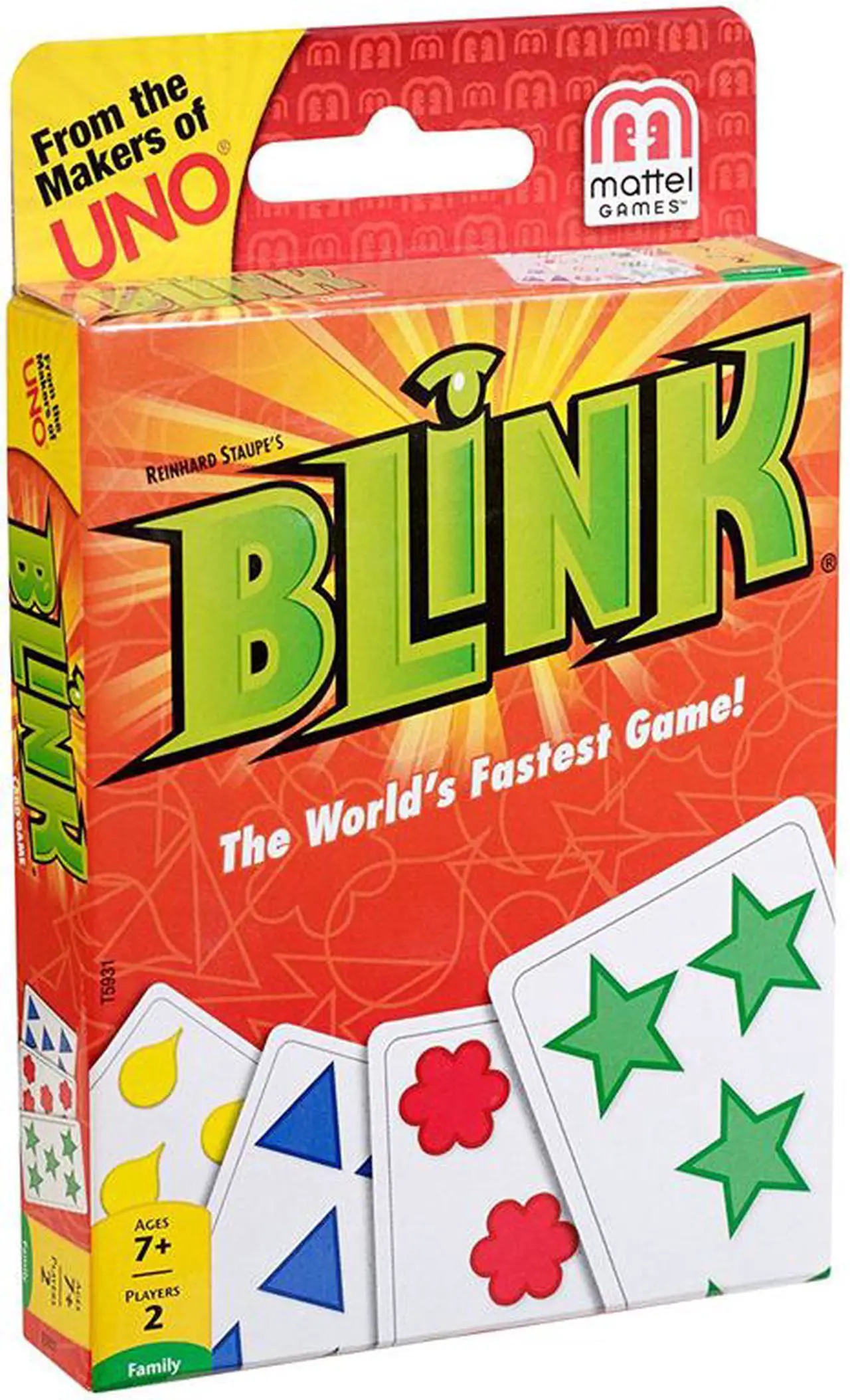 Alt view image 8 of 20 - Blink Fast-Paced Family Fun Card Strategy Board Game Mattel, Inc. T5931