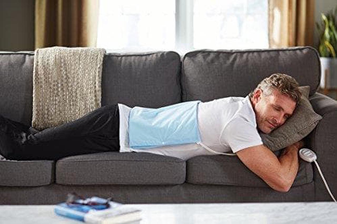 Alt view image 7 of 10 - Sunbeam Health at Home 756-500 Standard Heating Pad with NEW Arthritic Controller