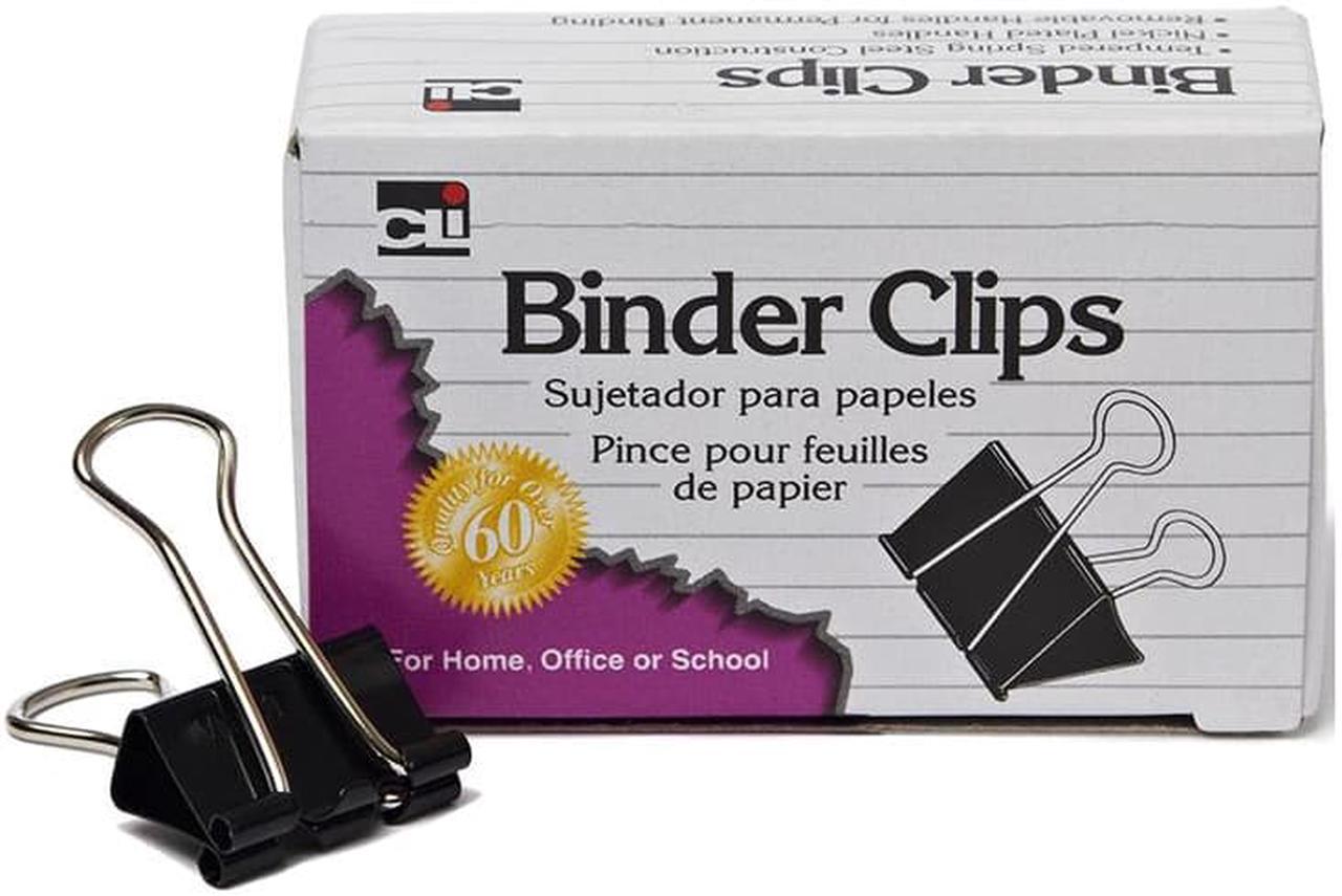 Mini Binder Clips 12Ct 1/4In