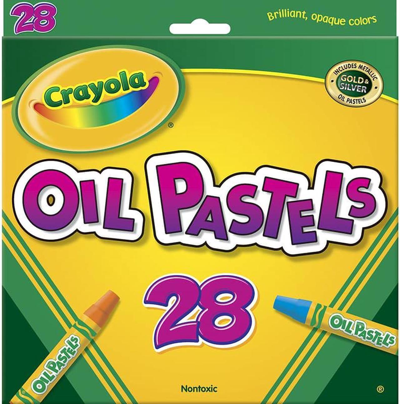 Alt view image 7 of 13 - Crayola Oil Pastels-28/Pkg