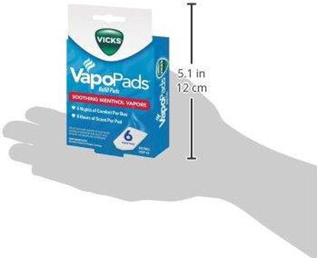 Alt view image 5 of 8 - Kaz Incorporated VSP19 6 Count Soothing Menthol Scent Pads