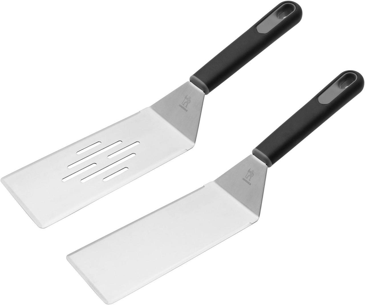 Main image of Henckels BBQ 2-pc Stainless Steel Griddle Spatula Set